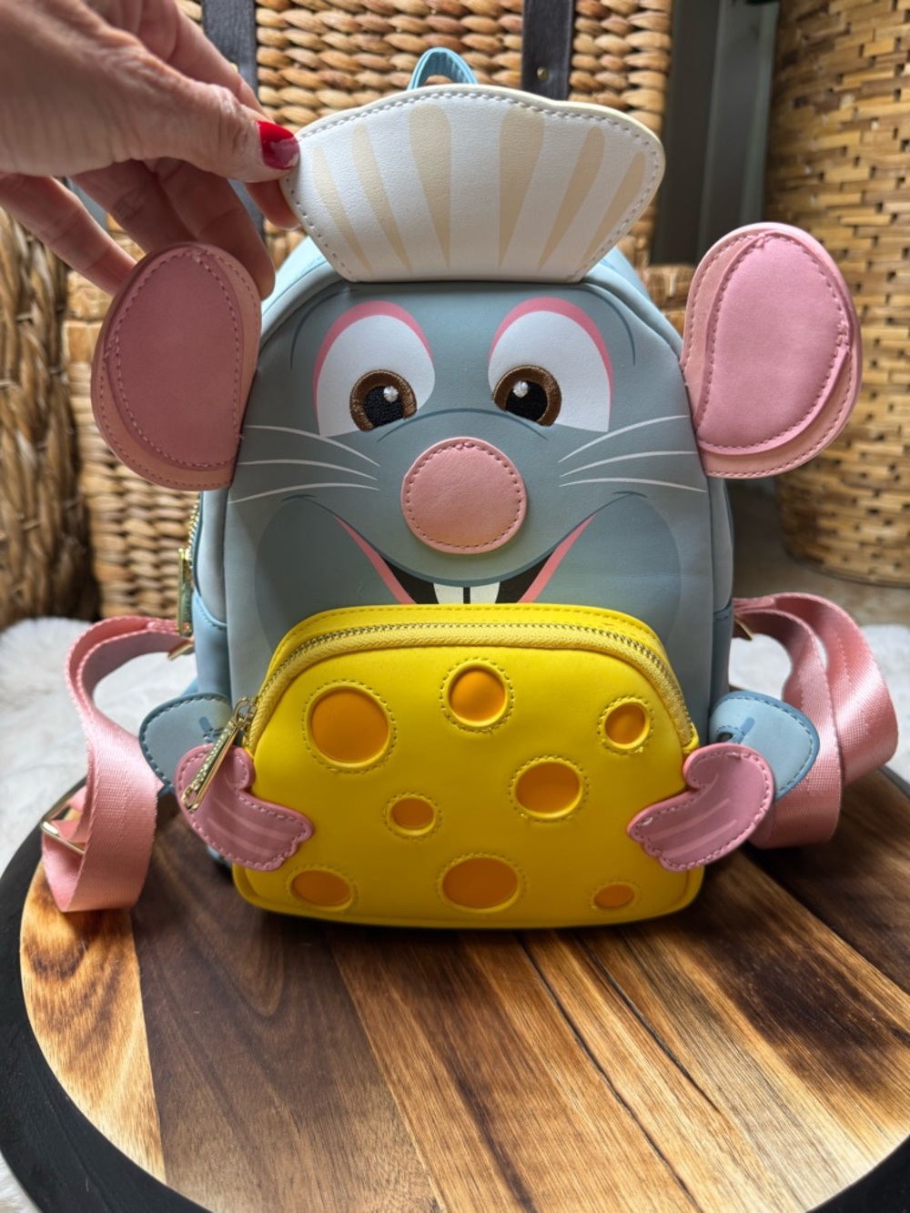 Rare Disney park’s Ratatouille loungefly backpack .